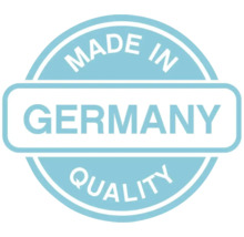 Hergestellt in Deutschland Qualitätssiegel