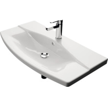 Vasque en céramique sanitaire avec robinet