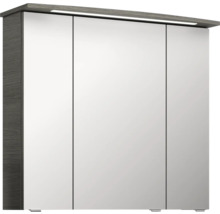 Armoire de toilette à trois portes avec éclairage