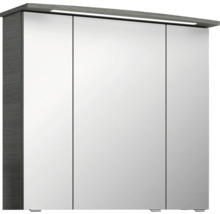 Armoire de toilette avec trois portes et éclairage
