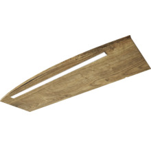 Étagère en bois avec éclairage LED intégré