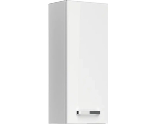 Armoire suspendue blanche avec poignée