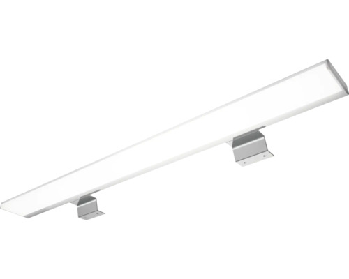 Luminaire LED allongé avec support de fixation