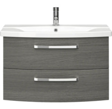 Meuble sous-lavabo avec deux tiroirs et lavabo