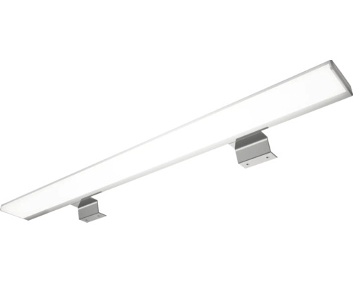 Luminaire LED allongé avec fixation