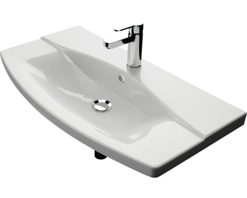Vasque à poser avec robinet pour la salle de bain