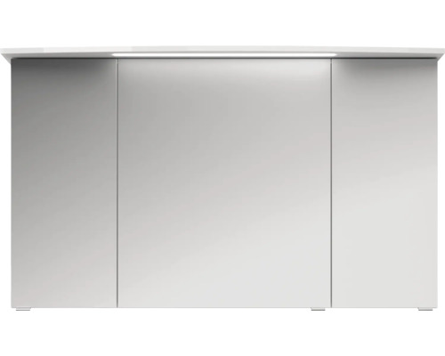 Spiegelschrank mit drei Türen und Beleuchtung