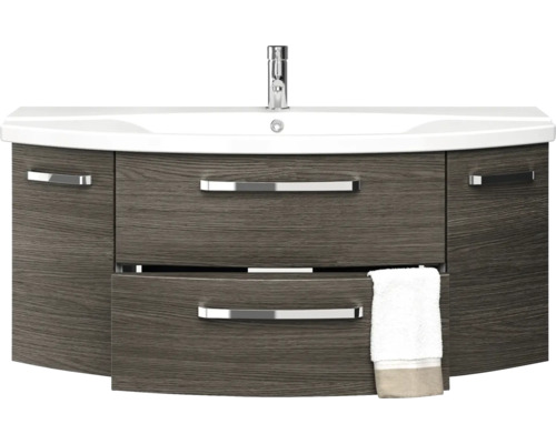Meuble sous-vasque avec deux tiroirs et un lavabo