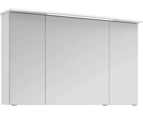 Armoire de toilette à trois portes avec éclairage