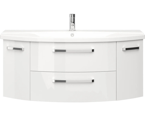 Meuble-lavabo avec deux tiroirs et un lavabo