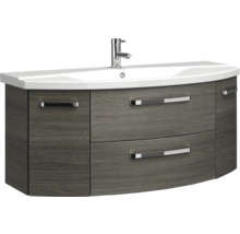 Waschtischunterschrank mit Waschbecken und Armatur