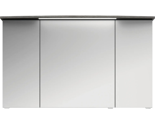 Armoire de toilette à trois portes avec éclairage