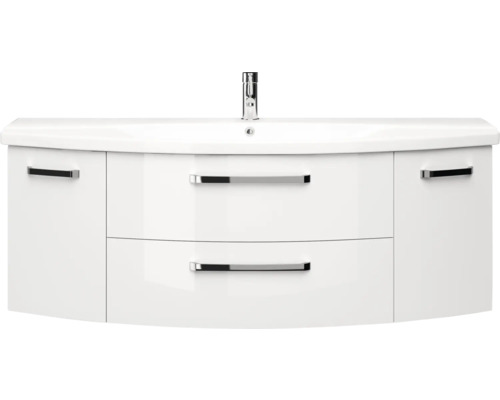 Meuble sous-lavabo avec deux tiroirs et lavabo