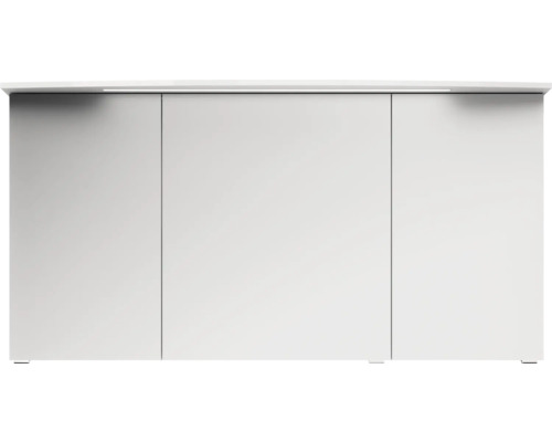 Buffet blanc avec trois portes pour le rangement