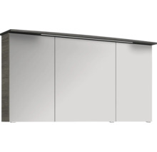 Spiegelschrank mit drei Türen und Beleuchtung