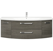 Waschtischunterschrank mit Waschbecken und Armatur