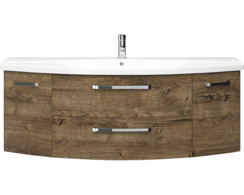 Meuble sous-lavabo avec lavabo et robinet