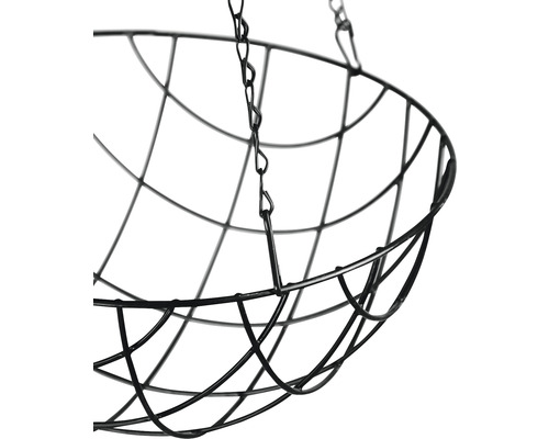 Suspension pour plantes en fil de fer avec chaîne