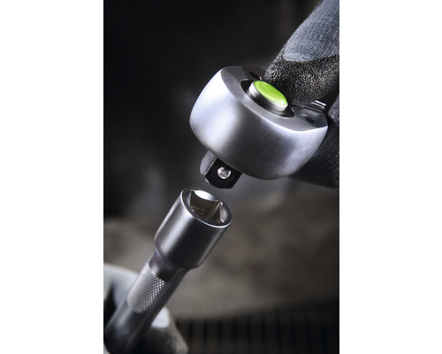 Knarre und Steckschlüsselaufnahme im Detail