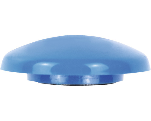 Butoir de porte bleu en caoutchouc