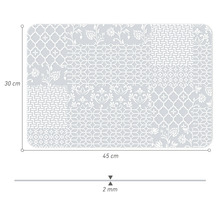 Tapis de découpe avec motifs, 45 x 30 centimètres, 2 millimètres d''épaisseur
