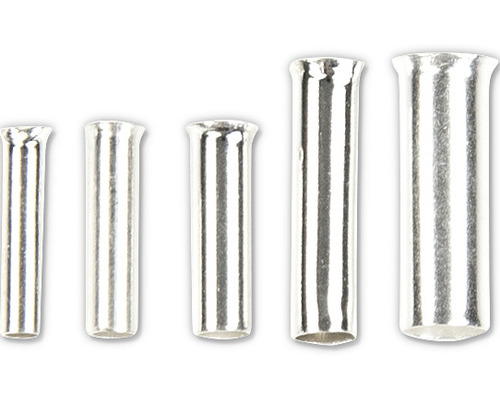 Divers embouts de câbles métalliques