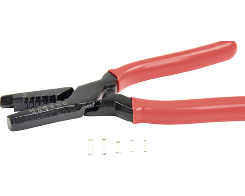 Pince à sertir les embouts de câbles avec embouts de câbles
