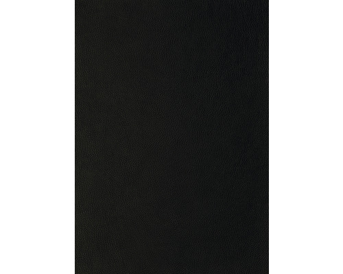 Cuir synthétique noir avec grain fin