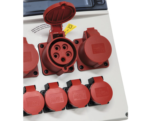 Boîtier de distribution avec prises CEE