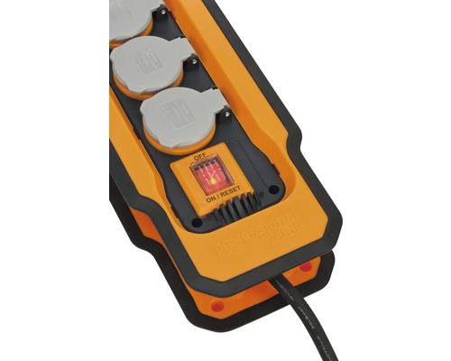 Mehrfachsteckdose mit Schalter für den Innenbereich