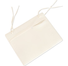 Coussin d''assise rectangulaire avec cordons de fixation