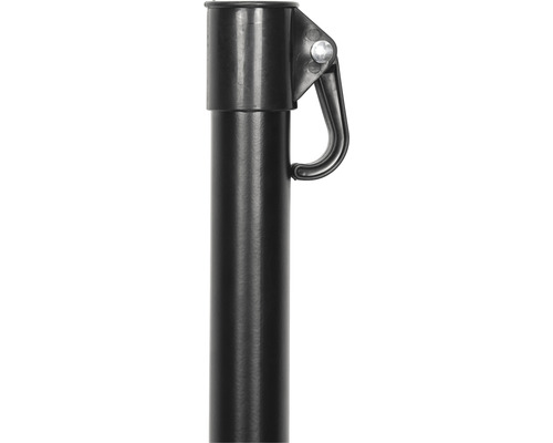 Poteau de clôture avec crochet