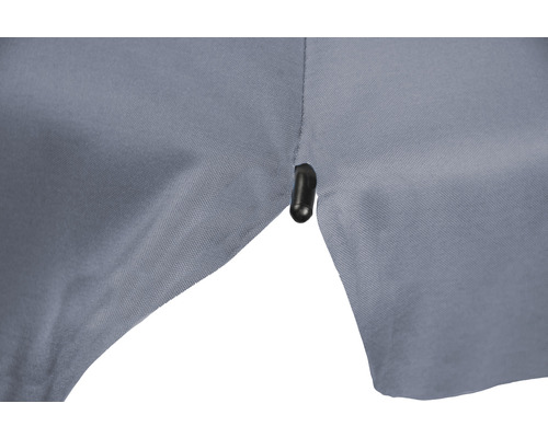 Vue détaillée d''un tissu avec un oeillet