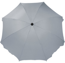 Vue de dessus d''un parasol ouvert