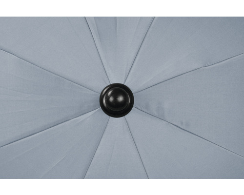 Vue de dessous d''un parasol ouvert