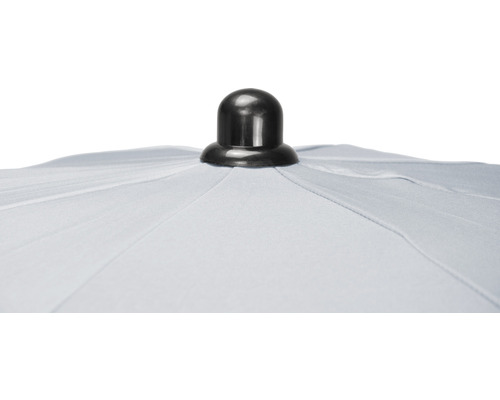 Vue détaillée d''un parasol avec embout noir