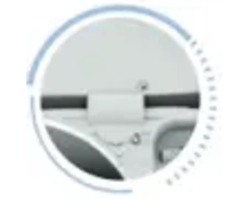 Vue détaillée d''un mécanisme de fermeture