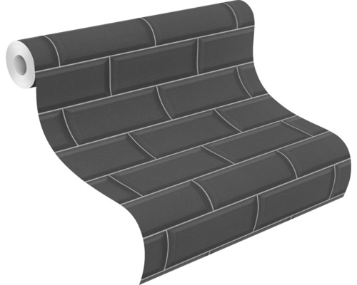 Rouleau de papier peint motif brique