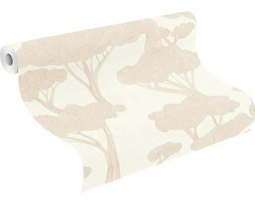 Rouleau de papier peint avec motif d''arbres