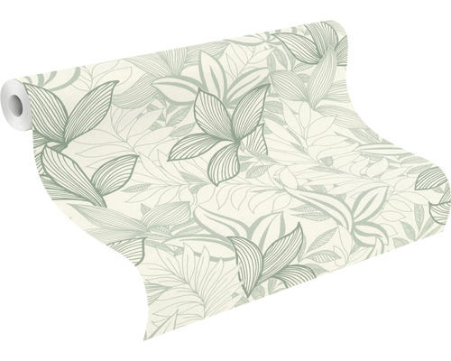 Rouleau de papier peint à motifs floraux