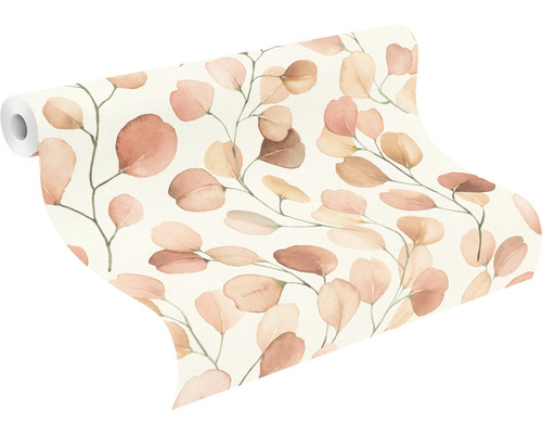 Rouleau de papier peint avec motif de feuilles d''eucalyptus