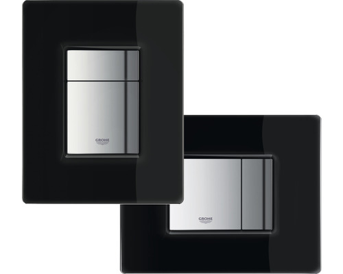 Zwei Grohe Betätigungsplatten für die Toilettenspülung