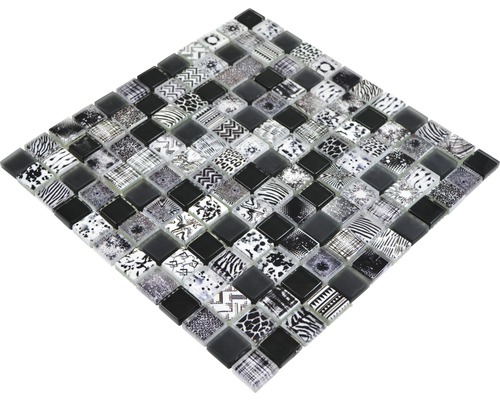 Carreau de mosaïque avec motifs