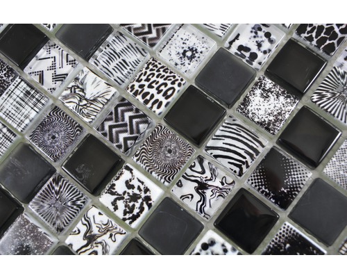 Carreaux de mosaïque avec motifs