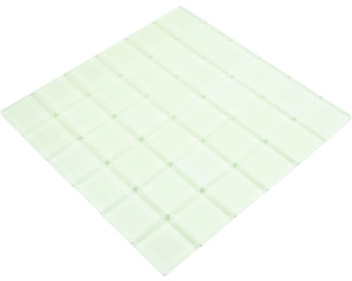 Mosaïque de verre carrée