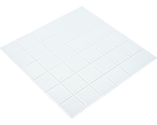 Tapis de mosaïque en verre avec de petits carreaux de mosaïque carrés