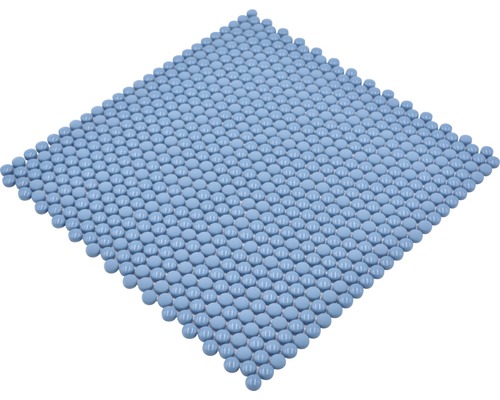 Mosaïque avec des pierres rondes