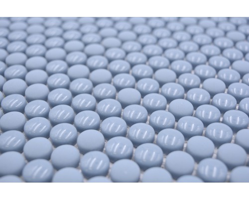 Gros plan de carreaux de mosaïque bleu clair