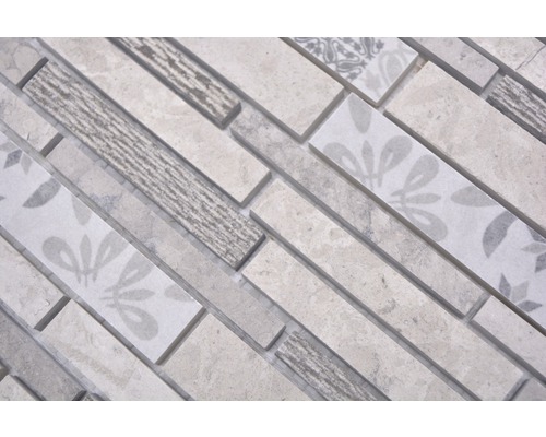 Carreau de mosaïque avec différents motifs