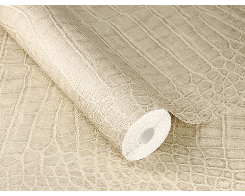 Tapetenrolle mit Krokodildesign